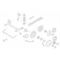 Подвеска колеса DELPHI Isuzu FORD-03896-R 5QDVAZ7 OZW 29