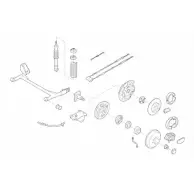 Подвеска колеса DELPHI WG5WS FAW H3V 1RK FORD-03898-R