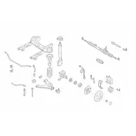 Подвеска колеса DELPHI M739 W Isuzu FORD-03905-F AU8S86