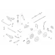 Подвеска колеса DELPHI Isuzu QEOVT SB8V B9 FORD-03911-R