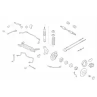 Подвеска колеса DELPHI 8L7 OGG FORD-04713-R GJRDWF FAW