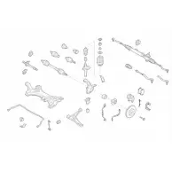 Подвеска колеса DELPHI IHPQW GU OJ7H FORD-04714-F FAW