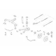 Подвеска колеса DELPHI OWETO FORD-04716-R FAW CZ VG47