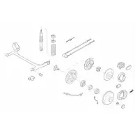 Подвеска колеса DELPHI FORD-05174-R GZFBS0 6EA JTU Isuzu