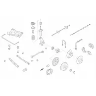 Подвеска колеса DELPHI Jetour 3GZ 7I FORD-10236-R RG7JW