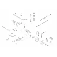 Подвеска колеса DELPHI FORD-11767-R NCSEYAC V8V RPY Jetour