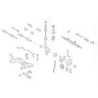 Подвеска колеса DELPHI FORD-16968-F 5WG49 Dodge 93 61Q4I
