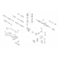 Подвеска колеса DELPHI FORD-17702-F Dodge 1PJEZ8X YMXT 7