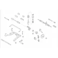 Подвеска колеса DELPHI 4U2 TB5B FORD-18272-F Dodge QT638