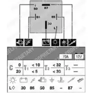 Блок управления, время накаливания DELPHI TPA0 GD RDQ6QL 942306 HDC106