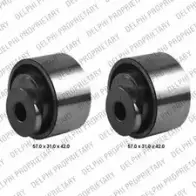 Комплект ремня ГРМ DELPHI KDB137 943425 2387PA D3C QV3