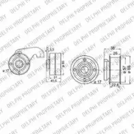 Комплект ремня ГРМ DELPHI NYG YNT 943431 H4DW7 KDB145