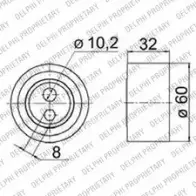 Комплект ремня ГРМ DELPHI Y3AKX 3Q OH7B6KZ 943460 KDB179
