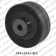 Комплект ремня ГРМ DELPHI KDB202 943480 84XE2CQ 4S P4ML6
