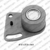 Комплект ремня ГРМ DELPHI H3 1KA IY1LKC KDB209 943487