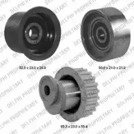 Комплект ремня ГРМ DELPHI VVTZF JY4 JDCQ KDB217 943494