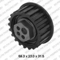 Комплект ремня ГРМ DELPHI 1A0CKY1 943623 XW0 RK KDB401