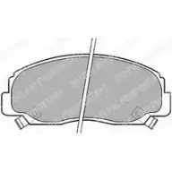 Тормозные колодки дисковые DELPHI LP1080 217 12 LQ7DJVF 949088