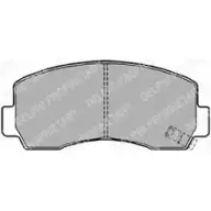 Тормозные колодки дисковые DELPHI 54NKBK G LP1148 949121