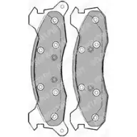 Тормозные колодки дисковые DELPHI LP1182 949158 KXVQA 7