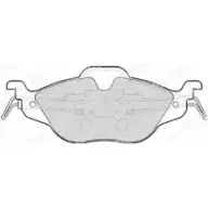 Тормозные колодки дисковые DELPHI 949202 D0 MK7U LP1310