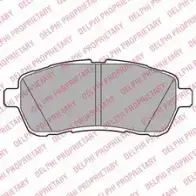Тормозные колодки дисковые DELPHI 5012759428559 949836 T23R 86B LP2092