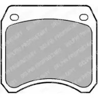 Тормозные колодки дисковые DELPHI 949949 Z535O LP22 2005 3