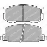 Тормозные колодки дисковые, комплект DELPHI LP220 XN94C 2085 4 949950