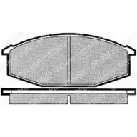 Тормозные колодки дисковые DELPHI LP230 950040 4 W18BB