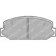 Тормозные колодки дисковые DELPHI UM PV7 LP236 950051