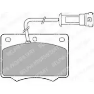 Тормозные колодки дисковые DELPHI 950052 LP238 ETGZ 6AU 5012759301470