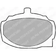 Тормозные колодки дисковые DELPHI 950240 RTMC FG5 LP34