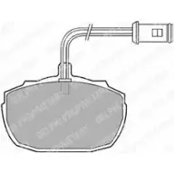 Тормозные колодки дисковые, комплект DELPHI 5012759301821 349J F5 950279 LP426