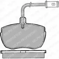 Тормозные колодки дисковые DELPHI EZ5 8H LP471 950322
