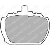 Тормозные колодки дисковые DELPHI 9G3C4I8 2 1465 950347 LP510