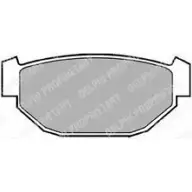 Тормозные колодки дисковые, комплект DELPHI LP549 950374 CTE3HB5 2152 5
