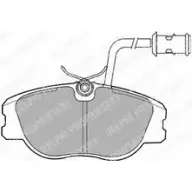 Тормозные колодки дисковые DELPHI 5012759306505 LP856 IJ V1K 950612