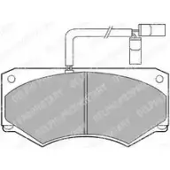 Тормозные колодки дисковые, комплект DELPHI 2 9012 ZSL2FGU LP903 950655