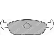 Тормозные колодки дисковые, комплект DELPHI 5012759916568 X RA8T LP953 950697