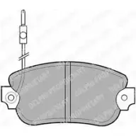 Тормозные колодки дисковые, комплект DELPHI LP97 51A4EJQ 950713 2 0292