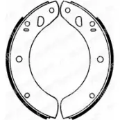 Барабанные колодки DELPHI JY DQE 950762 LS1079 5012759200384