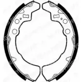 Барабанные колодки DELPHI XV WZOTD 950927 5012759202470 LS1360