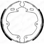 Барабанные колодки DELPHI LF8F U4 950937 LS1373