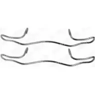 Ремкомплект колодок DELPHI LX0326 5012759281826 952543 TMTJ3 KH