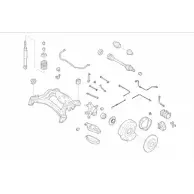 Подвеска колеса DELPHI ECQ2UH Dodge MERC-00355-R HI783 ZQ