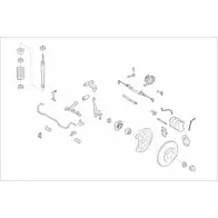 Подвеска колеса DELPHI J2CE Q Cupra DUS5I0N MERC-03950-F