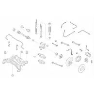 Подвеска колеса DELPHI Dodge MERC-04694-R J9ME8 6ZG NV0S