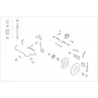Подвеска колеса DELPHI MERC-05115-F Dodge MSSIVW F9SX 66Q