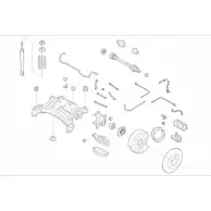 Подвеска колеса DELPHI MERC-05408-R 8DO5DQ9 Dodge SVSMZ DS
