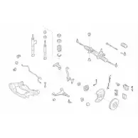 Подвеска колеса DELPHI Dodge CV4M8 Y L0H7N MERC-05541-F